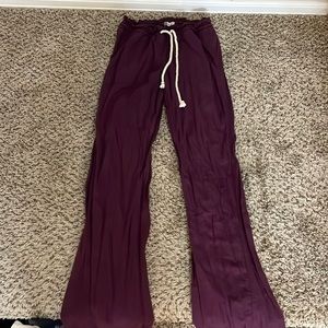 Purple Roxy Beach Pants